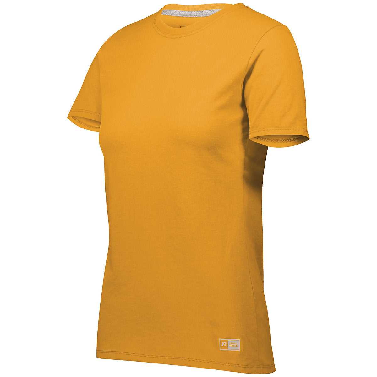 Russell 64STTX Ladies Essential Tee - Gold - HIT a Double