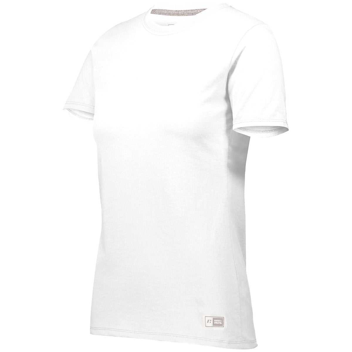 Russell 64STTX Ladies Essential Tee - White - HIT a Double