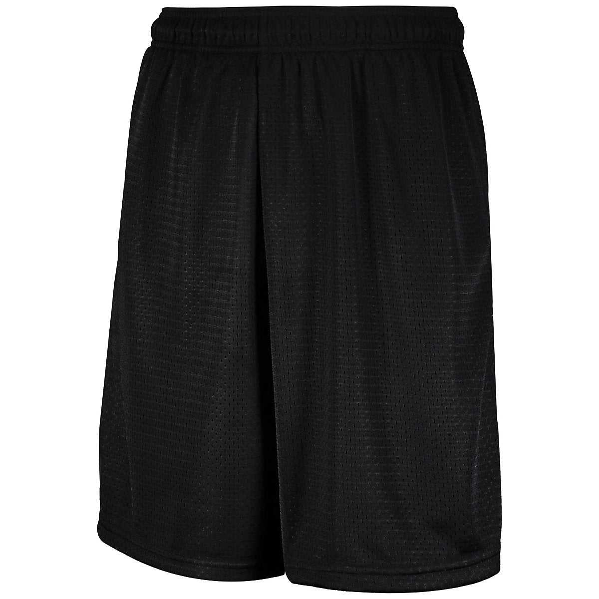 Russell 651AFM Mesh Shorts With Pockets - Black - HIT a Double