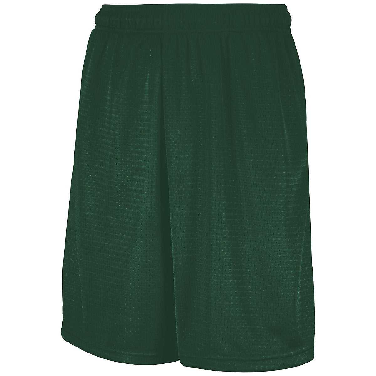 Russell 651AFM Mesh Shorts With Pockets - Dark Green - HIT a Double