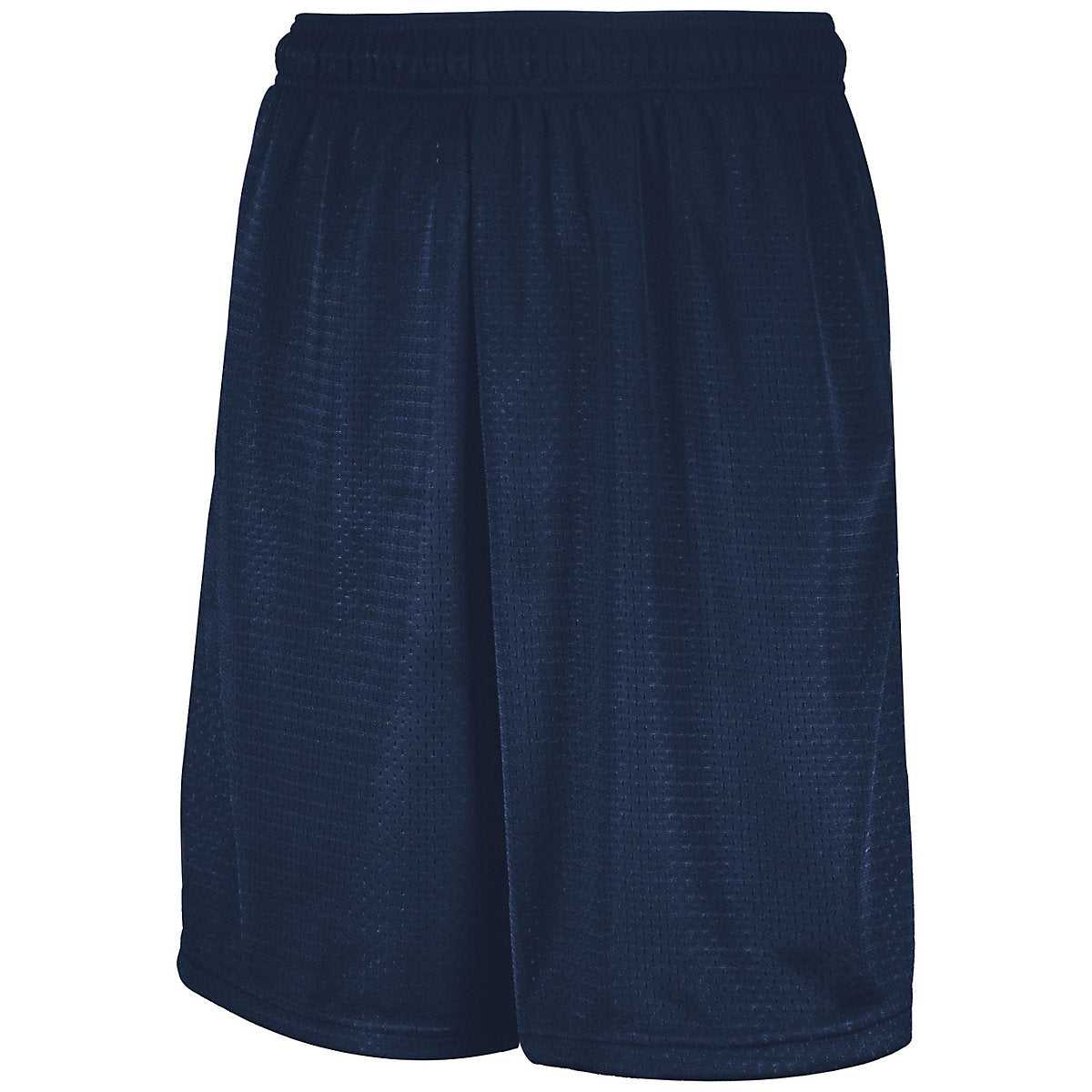 Russell 651AFM Mesh Shorts With Pockets - Navy - HIT a Double