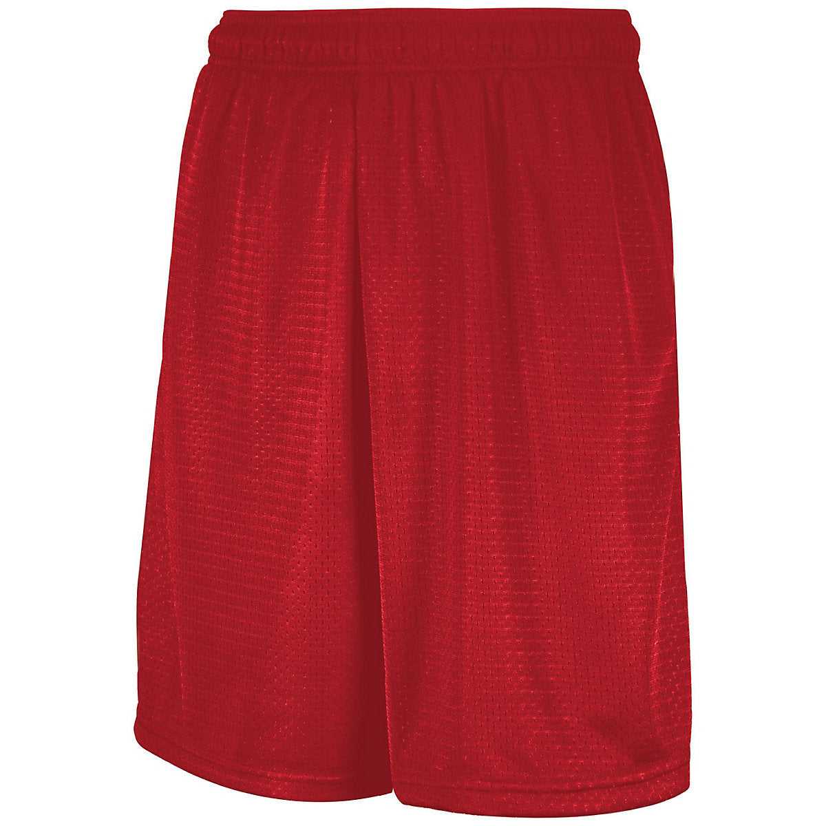 Russell 651AFM Mesh Shorts With Pockets - True Red - HIT a Double