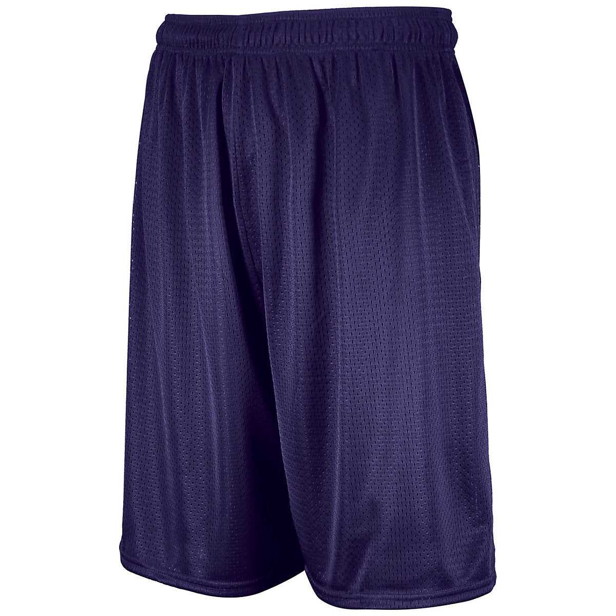 Russell 659AFB Youth Dri-Power Mesh Shorts - Purple - HIT a Double