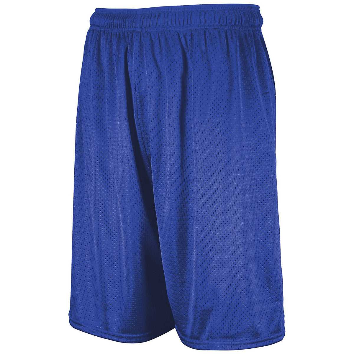 Russell 659AFB Youth Dri-Power Mesh Shorts - Royal - HIT a Double