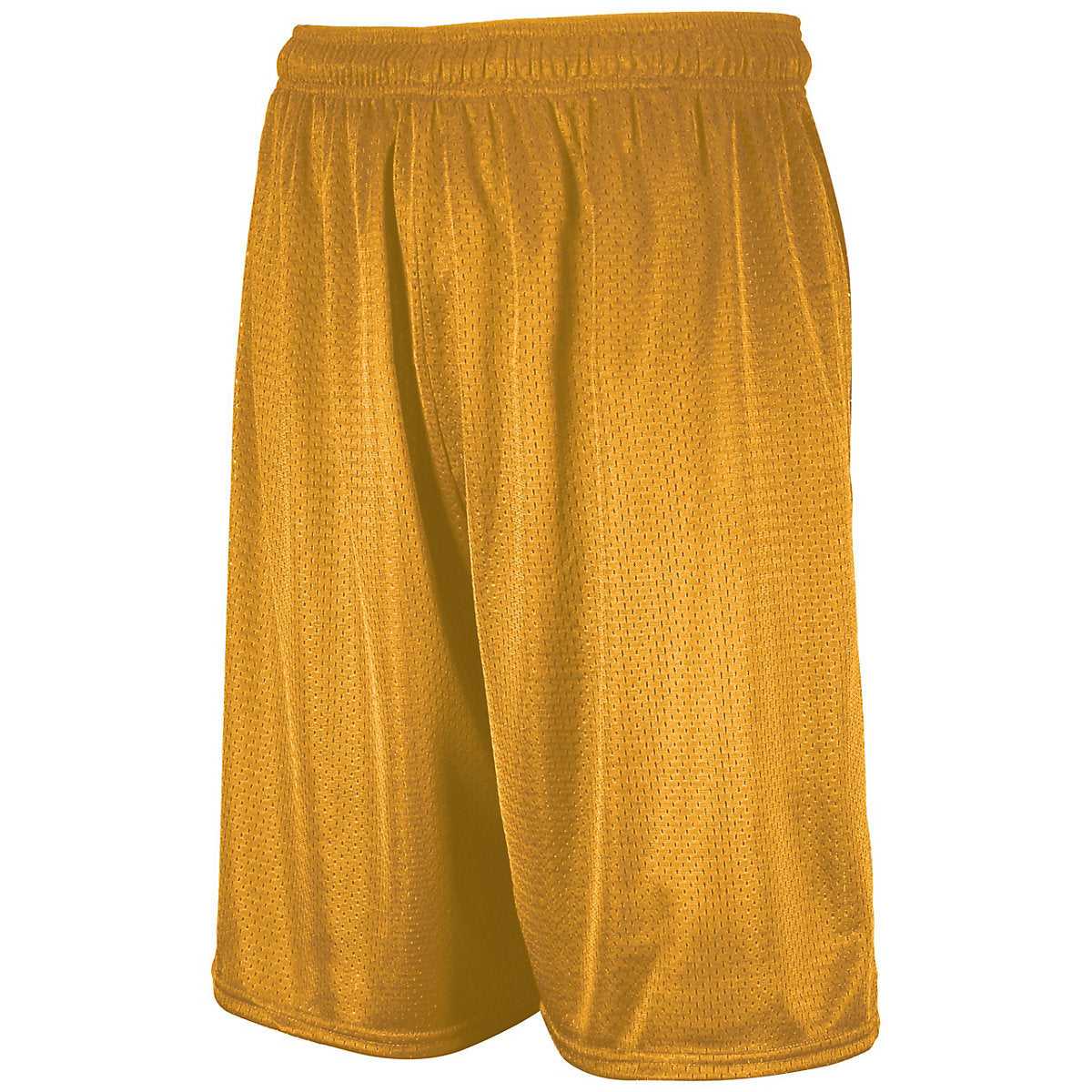 Russell 659AFM Dri-Power Mesh Shorts - Gold - HIT a Double