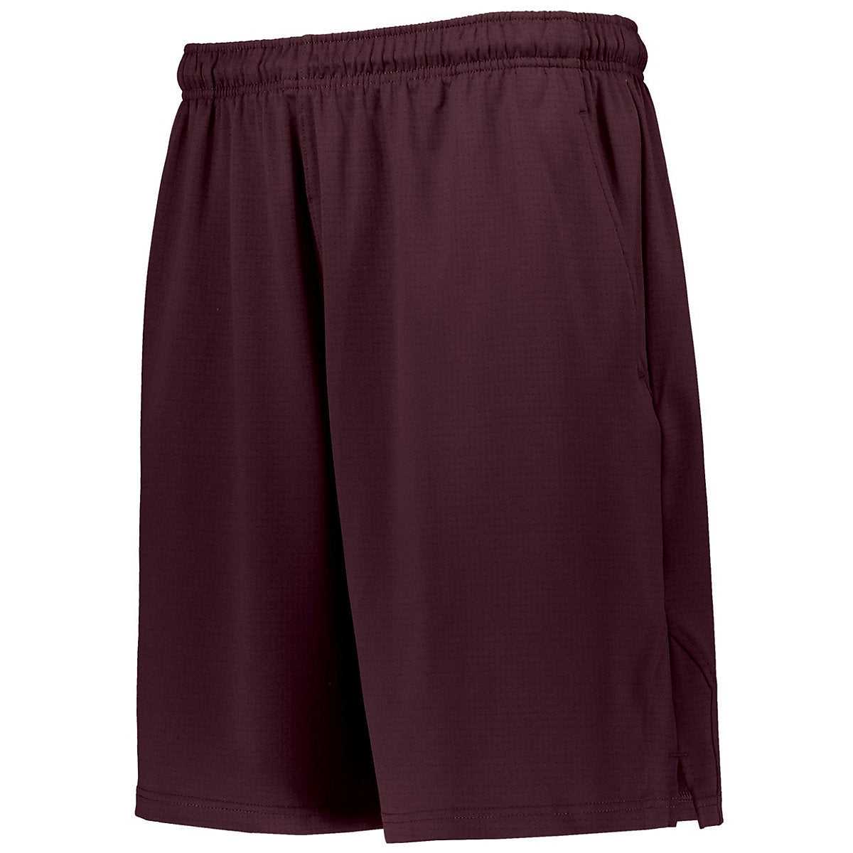 Russell 660PMM Team Driven Coaches Shorts - Maroon - HIT a Double