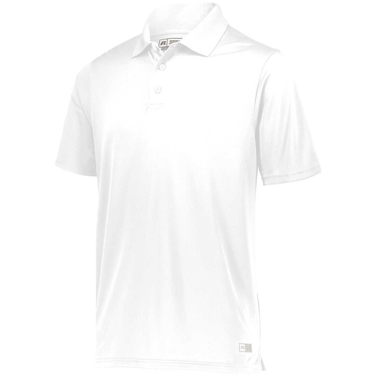 Russell 7EPTUM Essential Polo - White - HIT a Double