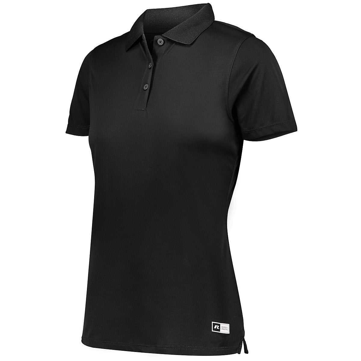 Russell 7EPTUX Ladies Essential Polo - Black - HIT a Double