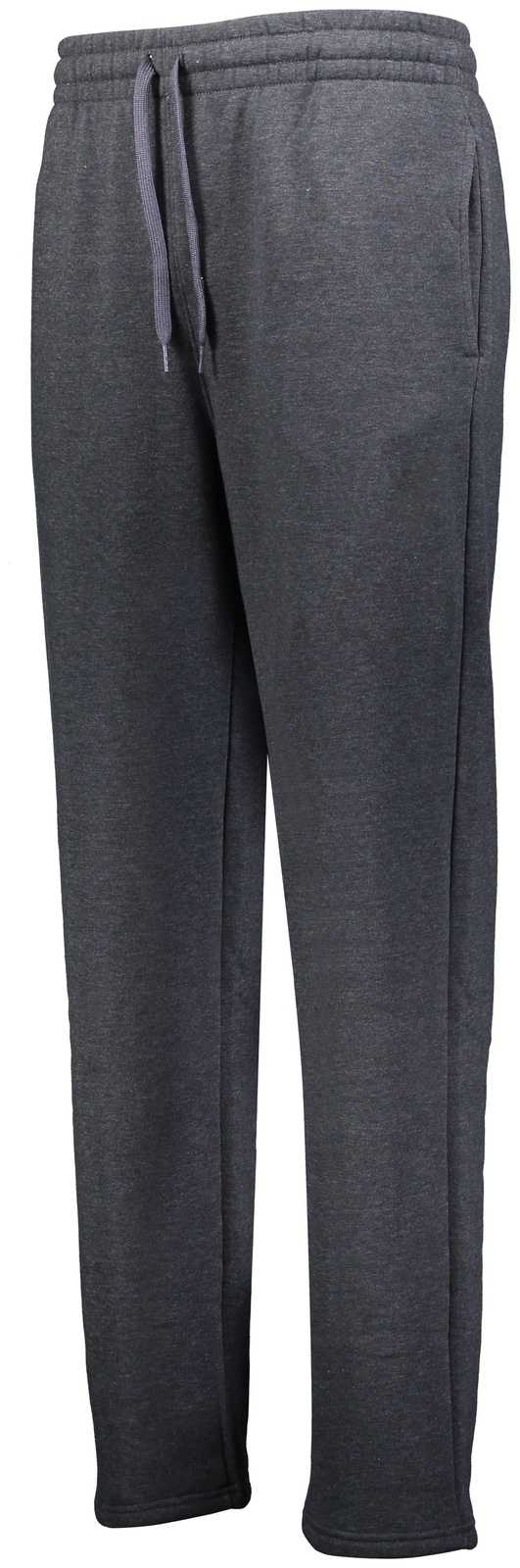 Russell 82ANSM 80/20 Open Bottom Sweatpant - Charcoal Grey Heather - HIT a Double