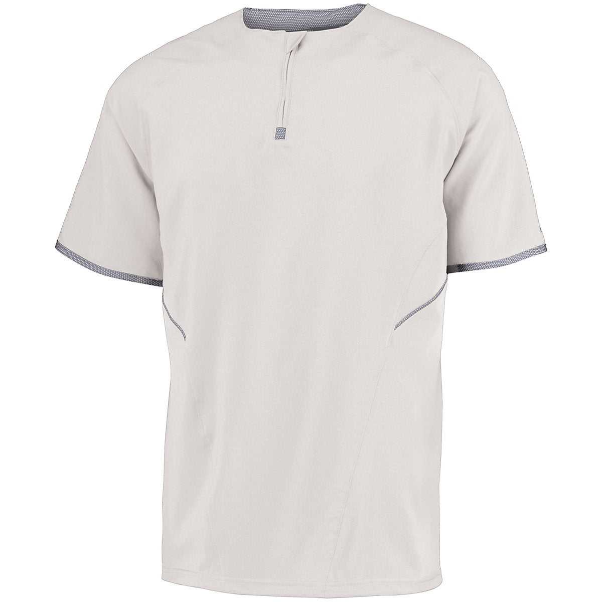 Russell 872RVM Short Sleeve Pullover - White Stealth - HIT a Double
