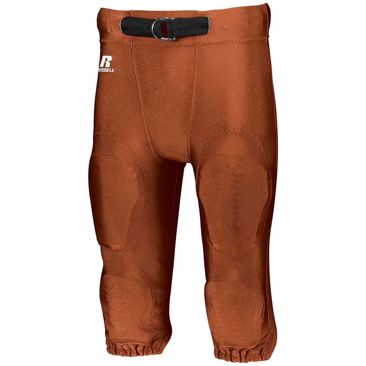 Russell F2562M Deluxe Game Pant (Pads Not Included) - Burnt Orange (Pads Not Included) - HIT a Double