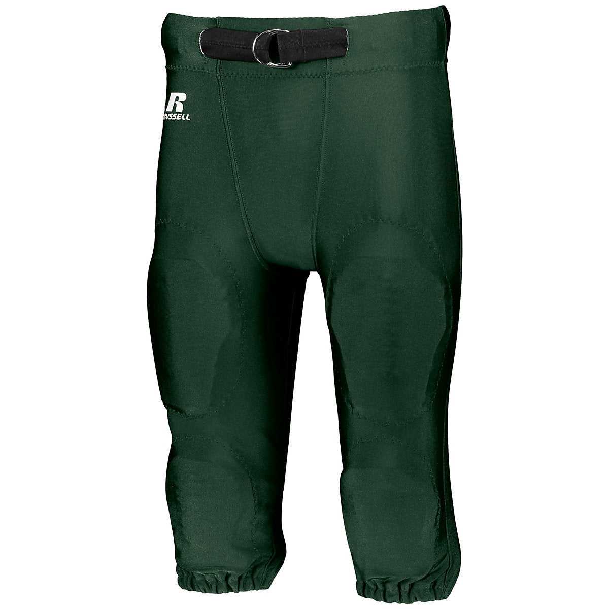 Russell F2562M Deluxe Game Pant (Pads Not Included) - Dark Green - HIT a Double