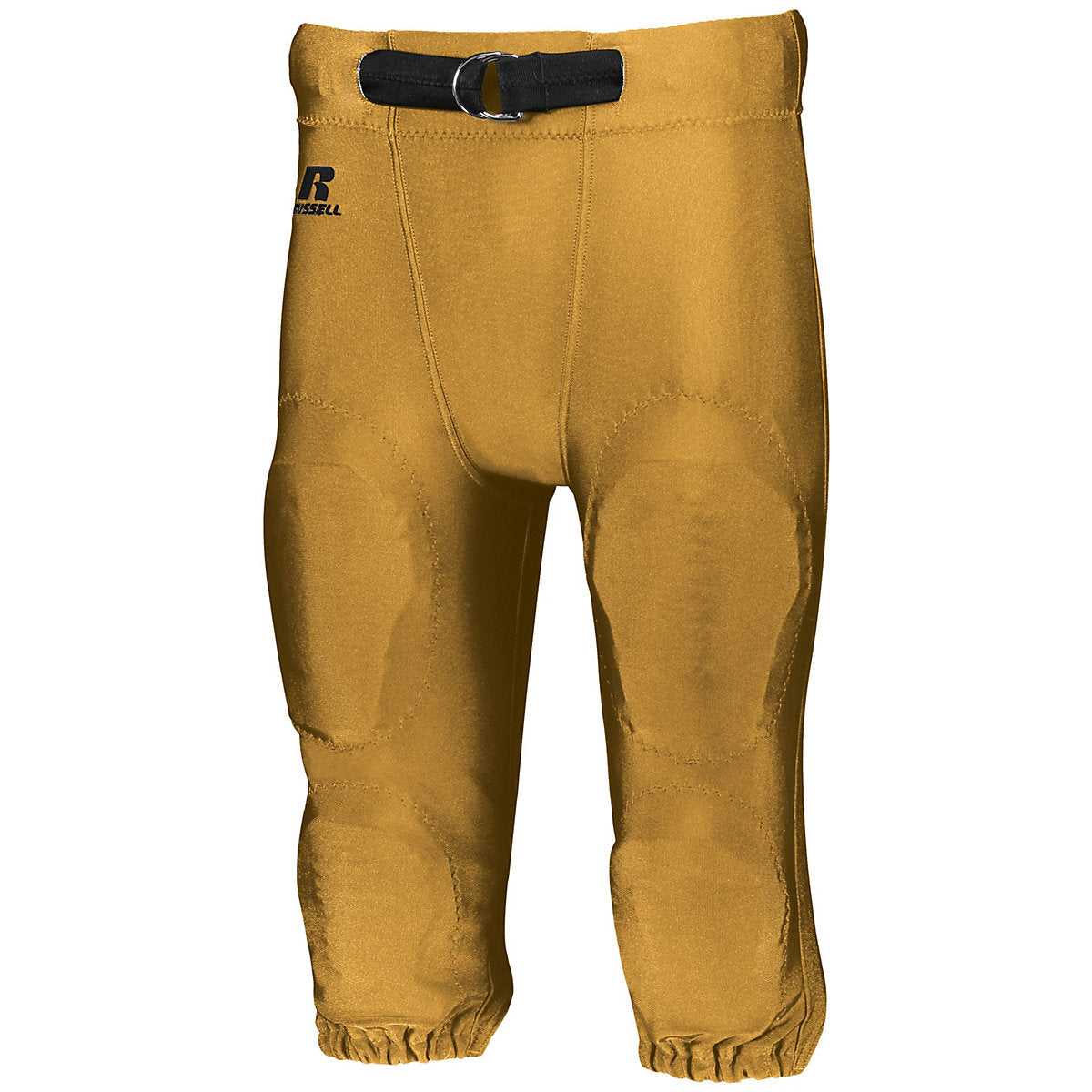 Russell F2562M Deluxe Game Pant (Pads Not Included) - Gold (Pads Not Included) - HIT a Double