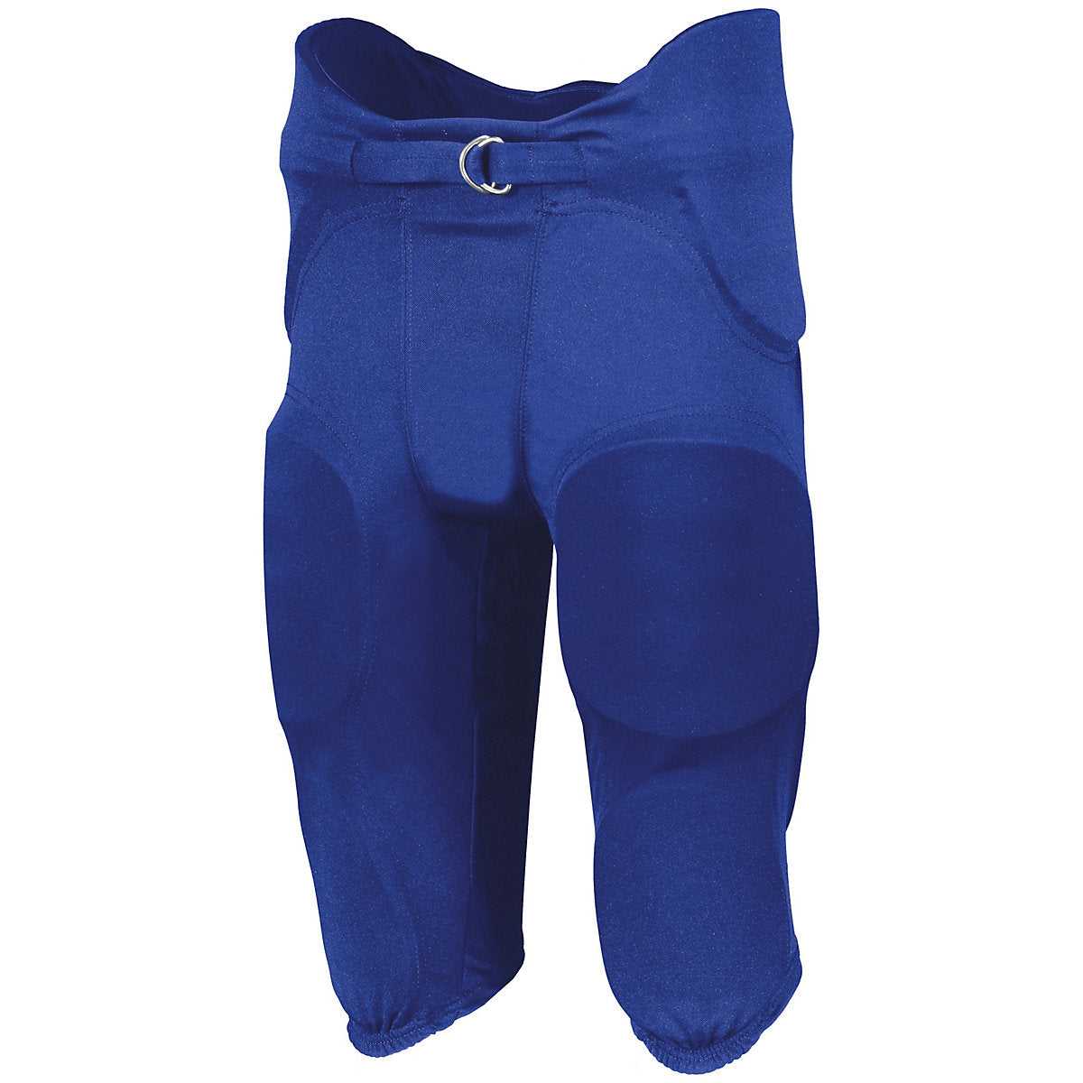 Russell F25PFW Youth Integrated 7-Piece Pad Pant - Royal - HIT a Double