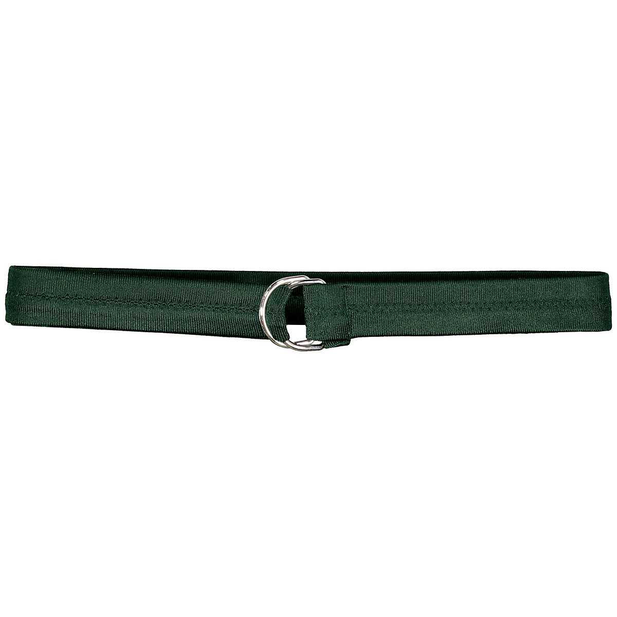 Russell FBC73M 1 1 2 - Inch Covered Football Belt - Dark Green - HIT a Double