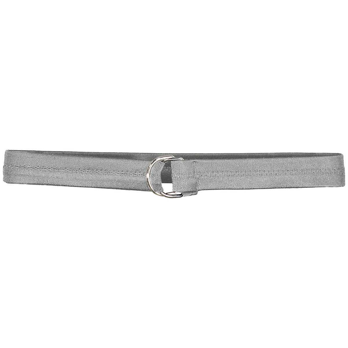 Russell FBC73M 1 1 2 - Inch Covered Football Belt - Gridiron Silver - HIT a Double
