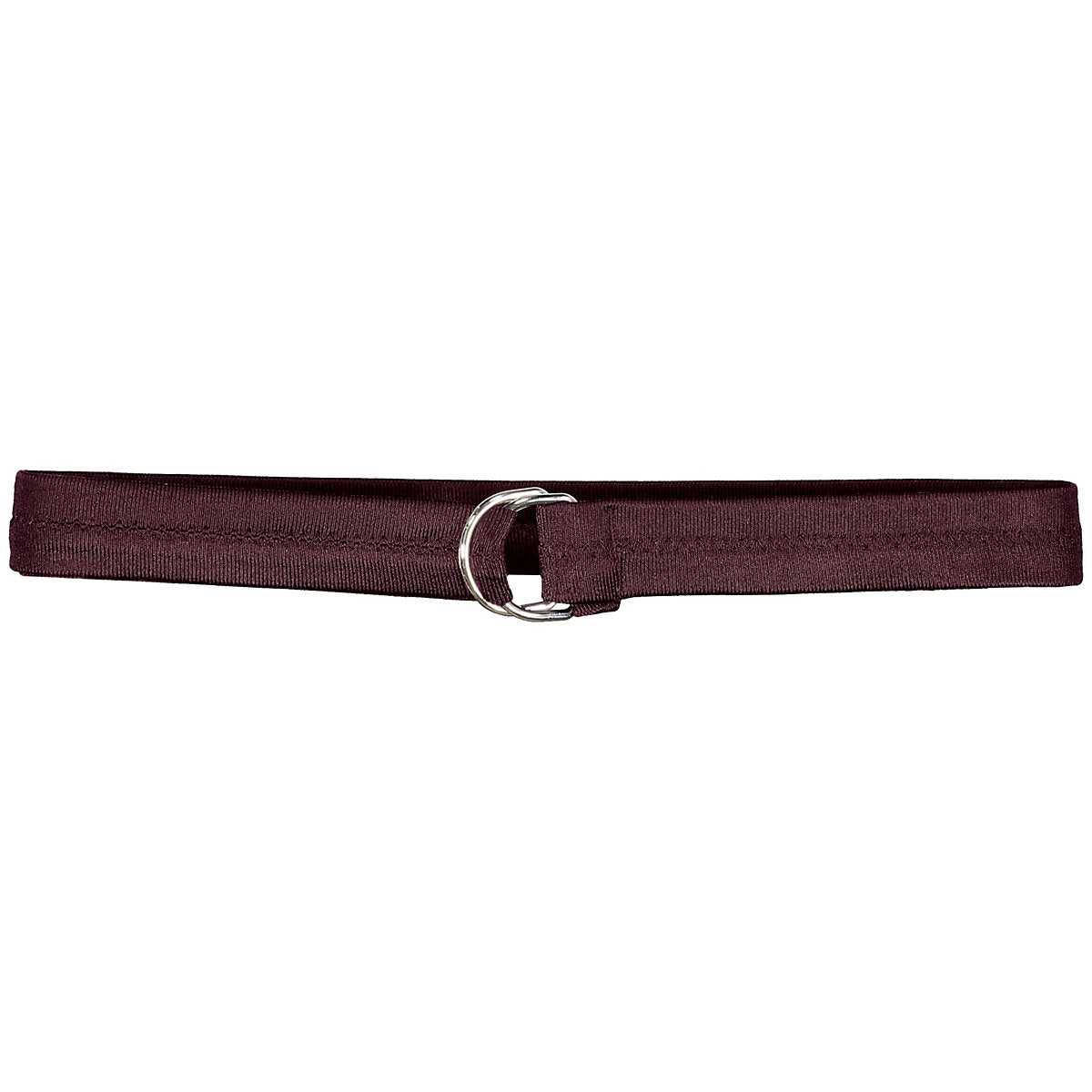 Russell FBC73M 1 1 2 - Inch Covered Football Belt - Maroon - HIT a Double