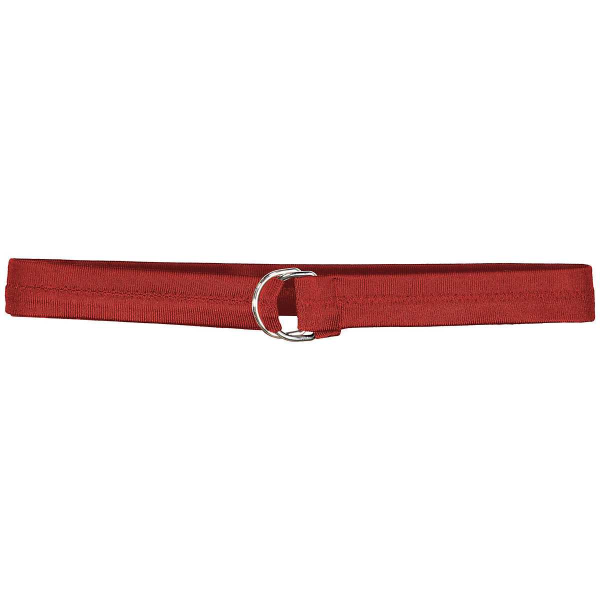 Russell FBC73M 1 1 2 - Inch Covered Football Belt - True Red - HIT a Double