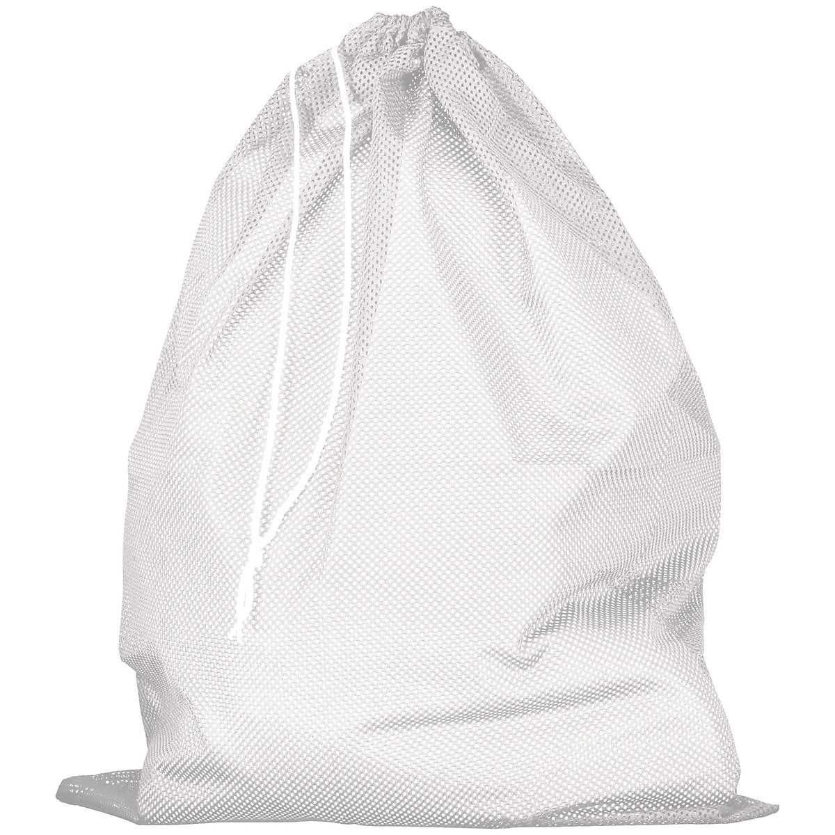 Russell MLB6B0 Mesh Laundry Bag - White - HIT a Double