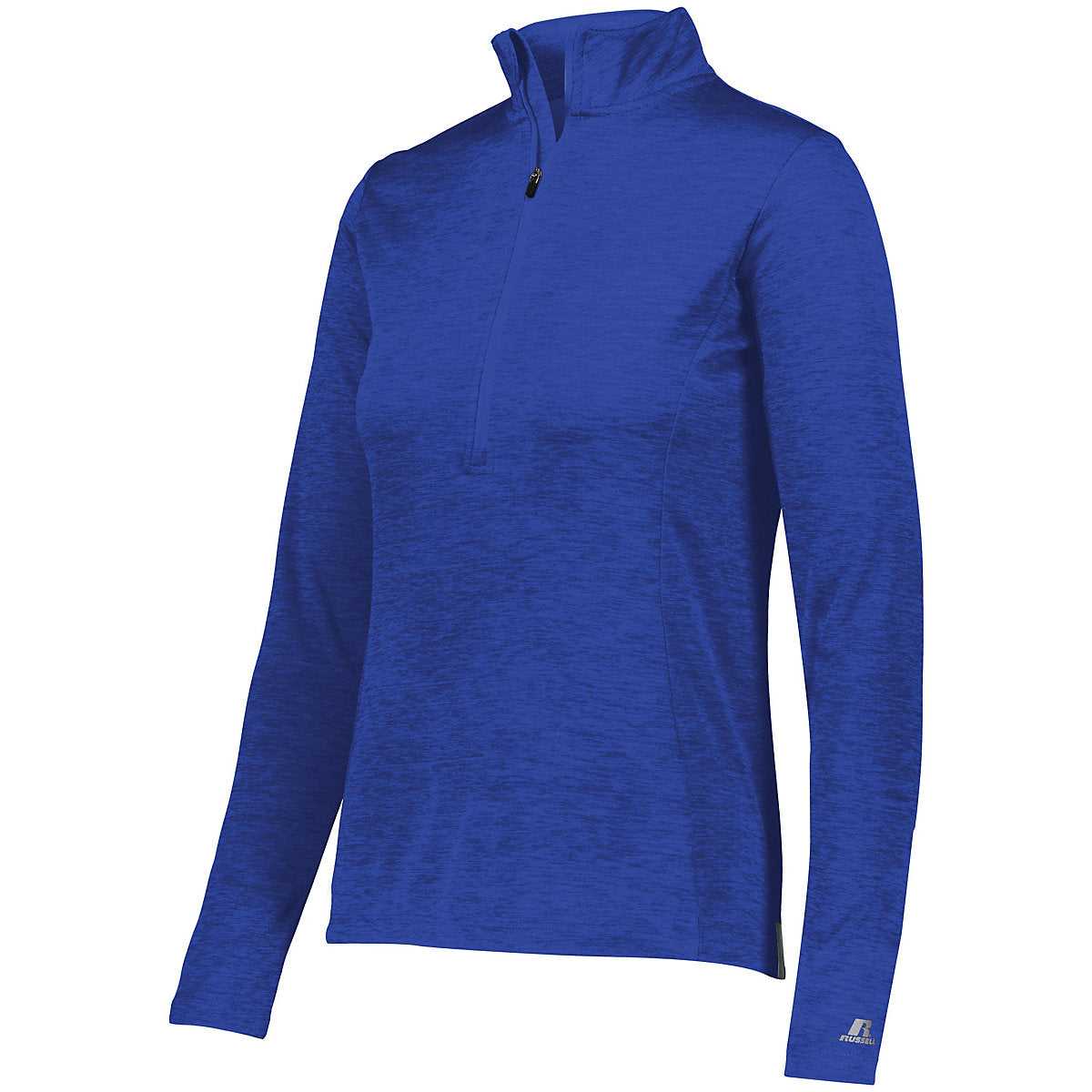 Russell QZ7EAX Ladies Dri-Power Lightweight 1 4 Zip Pullover - Royal - HIT a Double