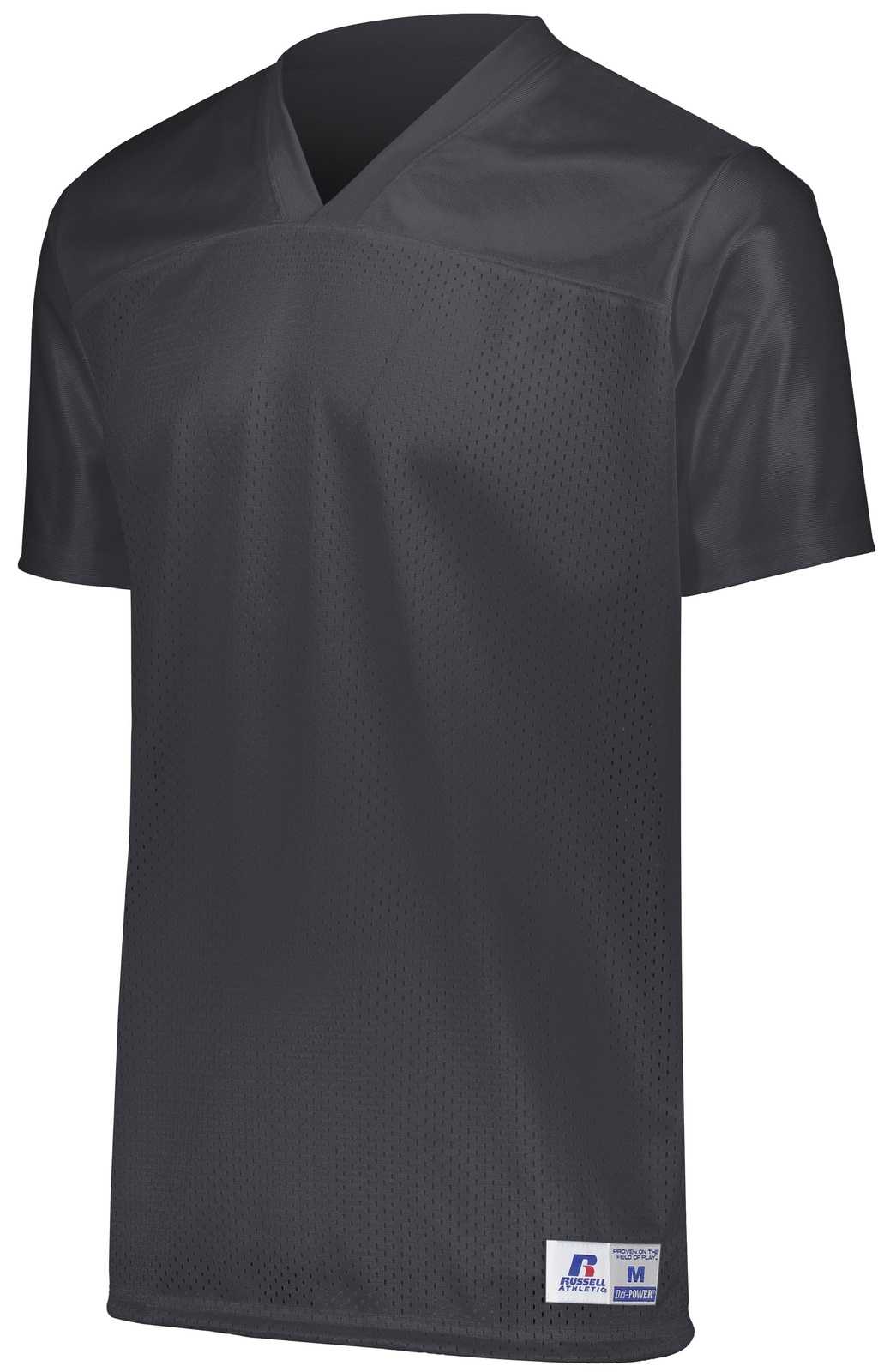 Russell R0593B Youth Solid Flag Football Jersey - Stealth - HIT a Double