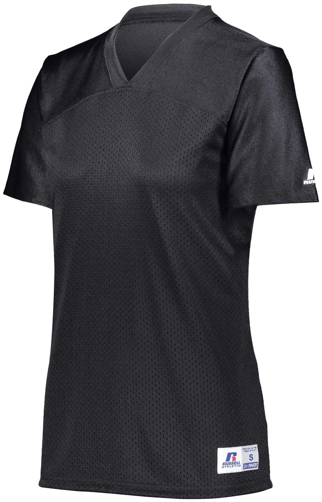Russell R0593X Ladies Solid Flag Football Jersey - Stealth - HIT a Double
