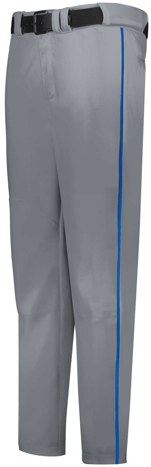 Russell R14Dbb Youth Piped Change Up Baseball Pant - Baseball Gray Royal - HIT a Double