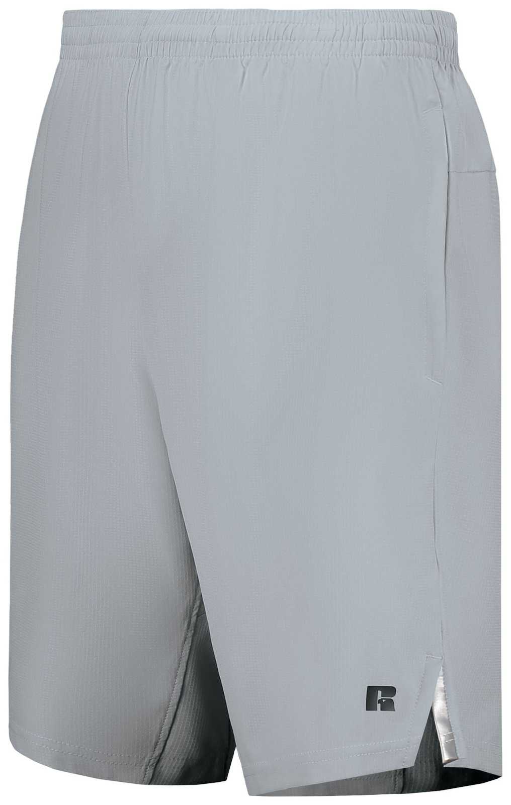 Russell R20SWM Legend Stretch Woven Shorts - Grid Iron Silver - HIT a Double
