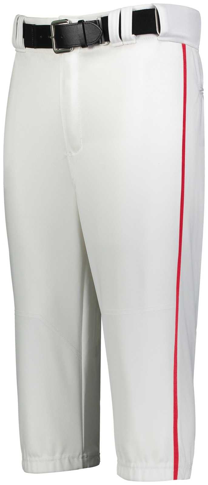 Russell R21Lgm Piped Diamond Series Knicker 2.0 - White True Red - HIT a Double