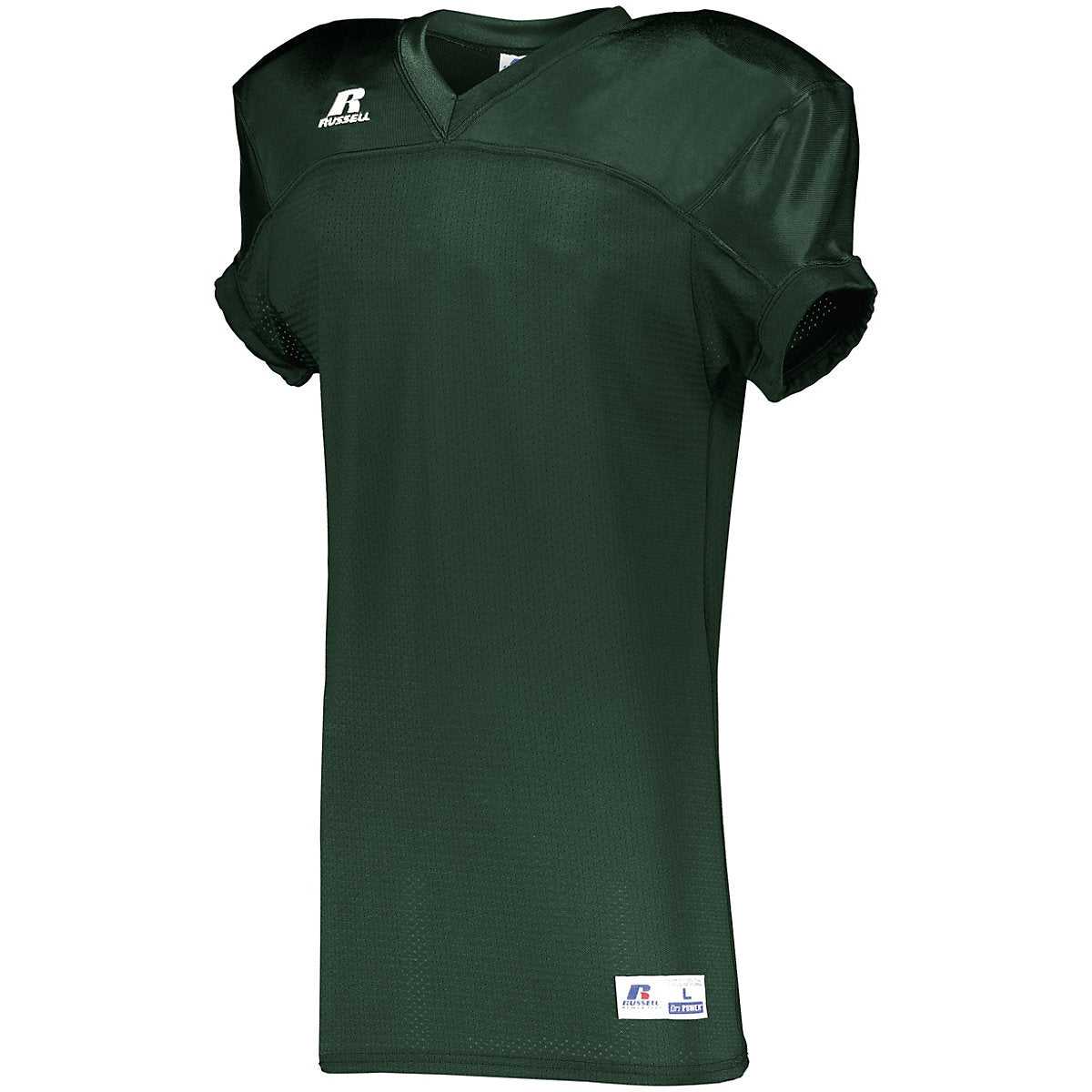 Russell S05SMM Stretch Mesh Game Jersey - Dark Green - HIT a Double