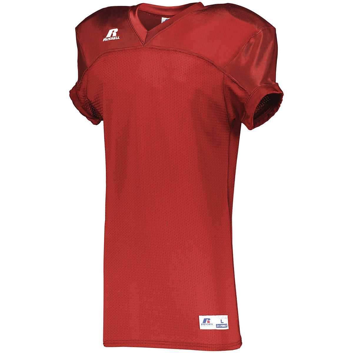 Russell S05SMM Stretch Mesh Game Jersey - True Red - HIT a Double