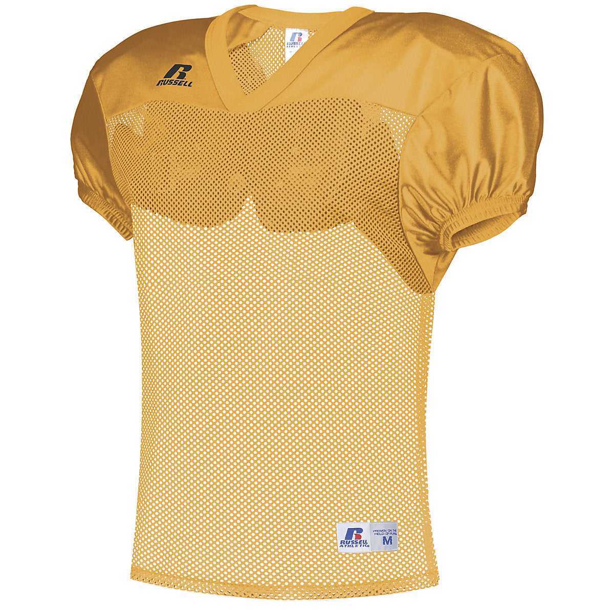 Russell S096BM Stock Practice Jersey - Gold - HIT a Double