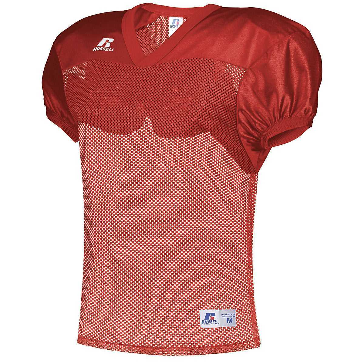 Russell S096BM Stock Practice Jersey - True Red - HIT a Double