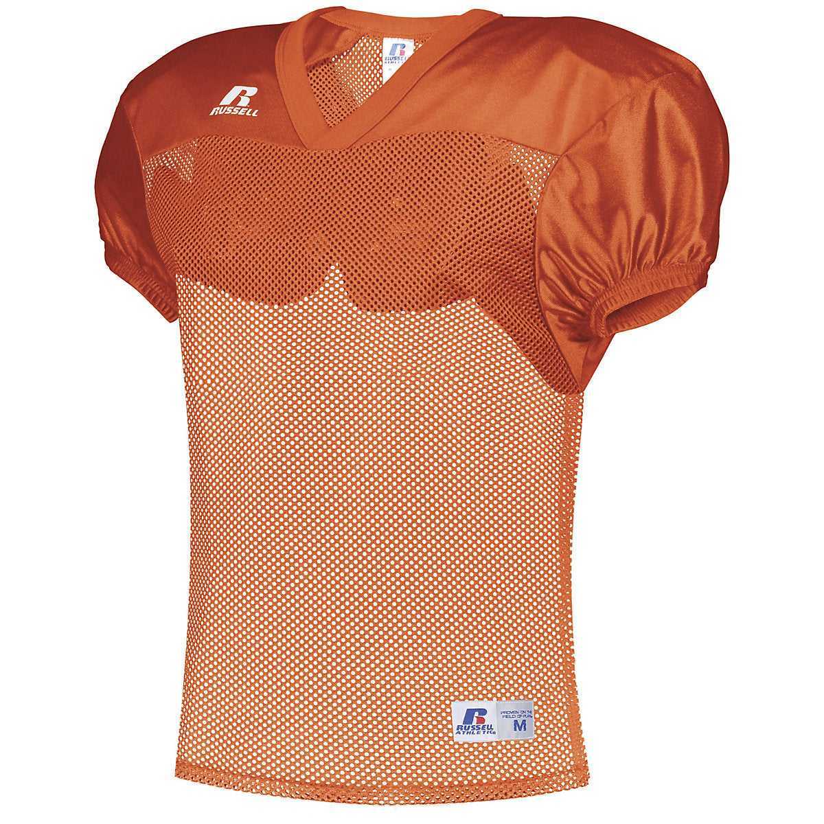 Russell S096BW Youth Stock Practice Jersey - Burnt Orange - HIT a Double