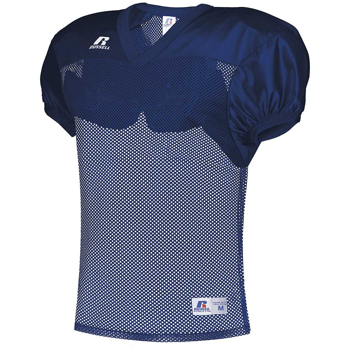 Russell S096BW Youth Stock Practice Jersey - Navy - HIT a Double