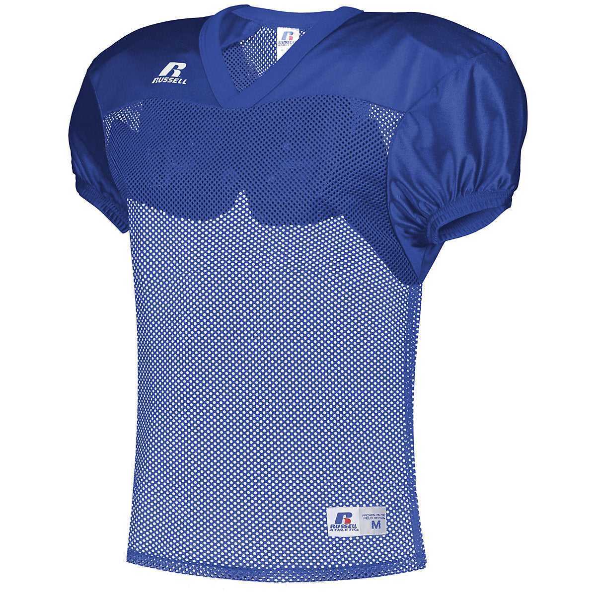 Russell S096BW Youth Stock Practice Jersey - Royal - HIT a Double