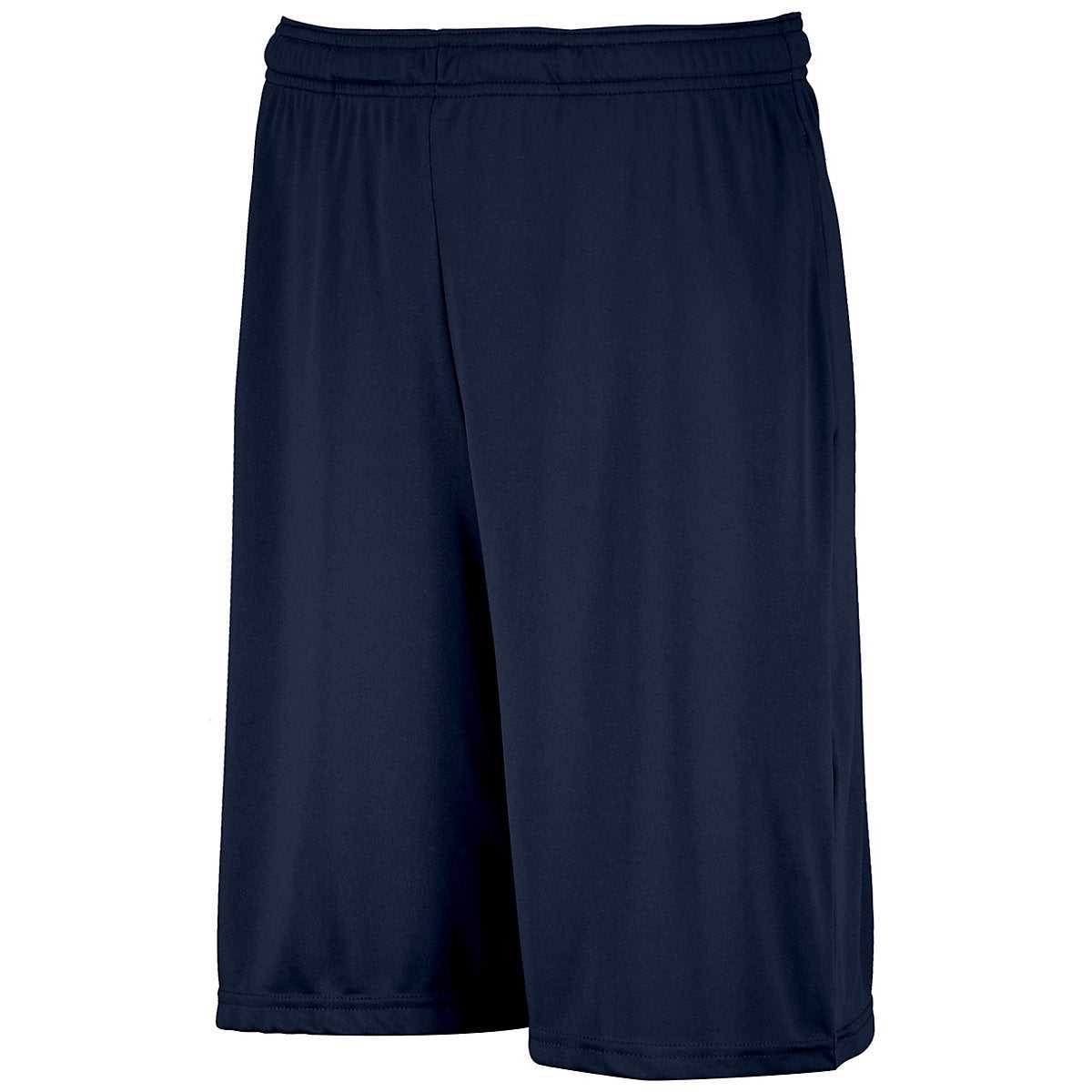 Russell TS7X2B Youth Dri-Power Essential Performance Shorts With Pockets - Navy - HIT a Double