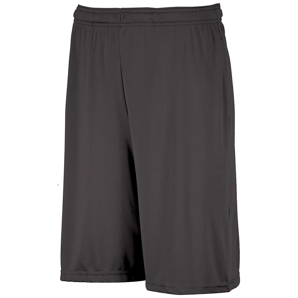 Russell TS7X2B Youth Dri-Power Essential Performance Shorts With Pockets - Stealth - HIT a Double