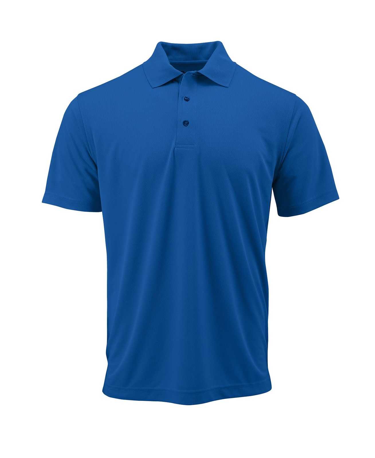 Paragon 100 Adult Solid Mesh Polo - Royal - HIT a Double