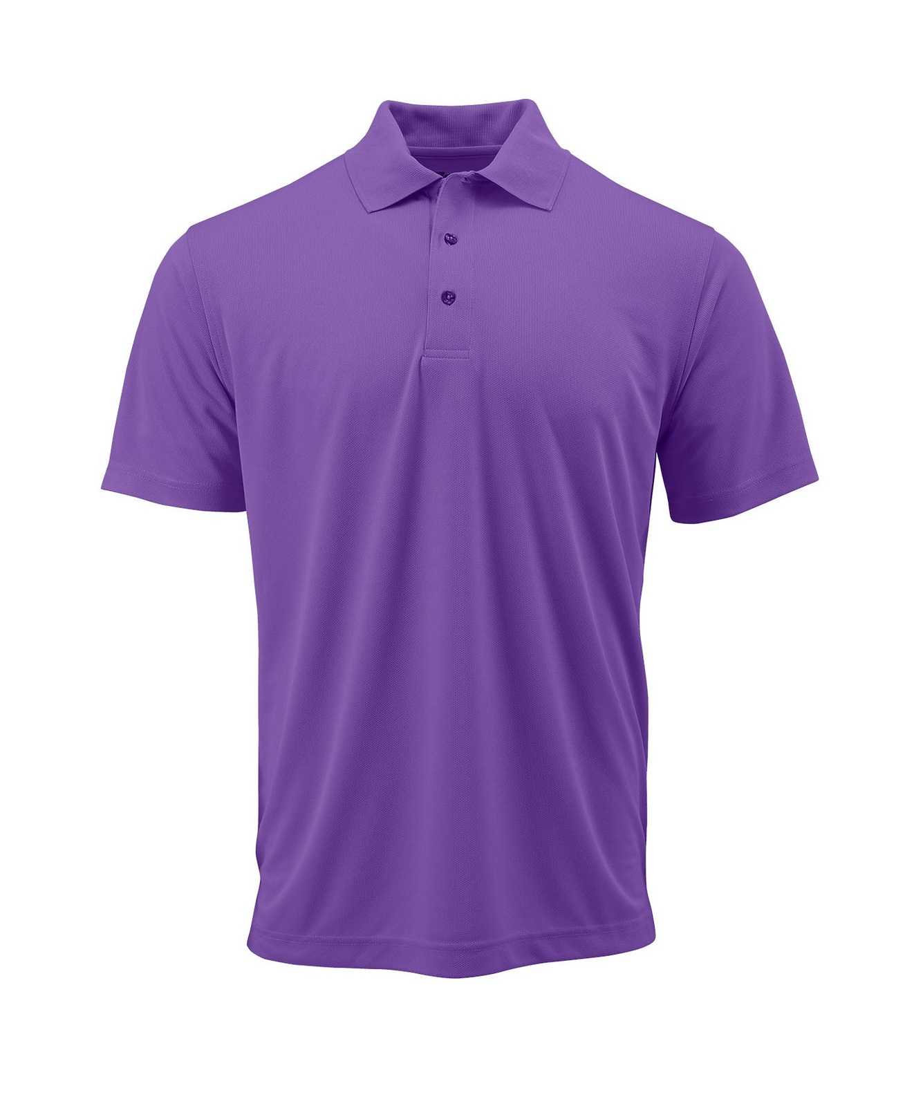 Paragon 100 Adult Solid Mesh Polo - Grape - HIT a Double
