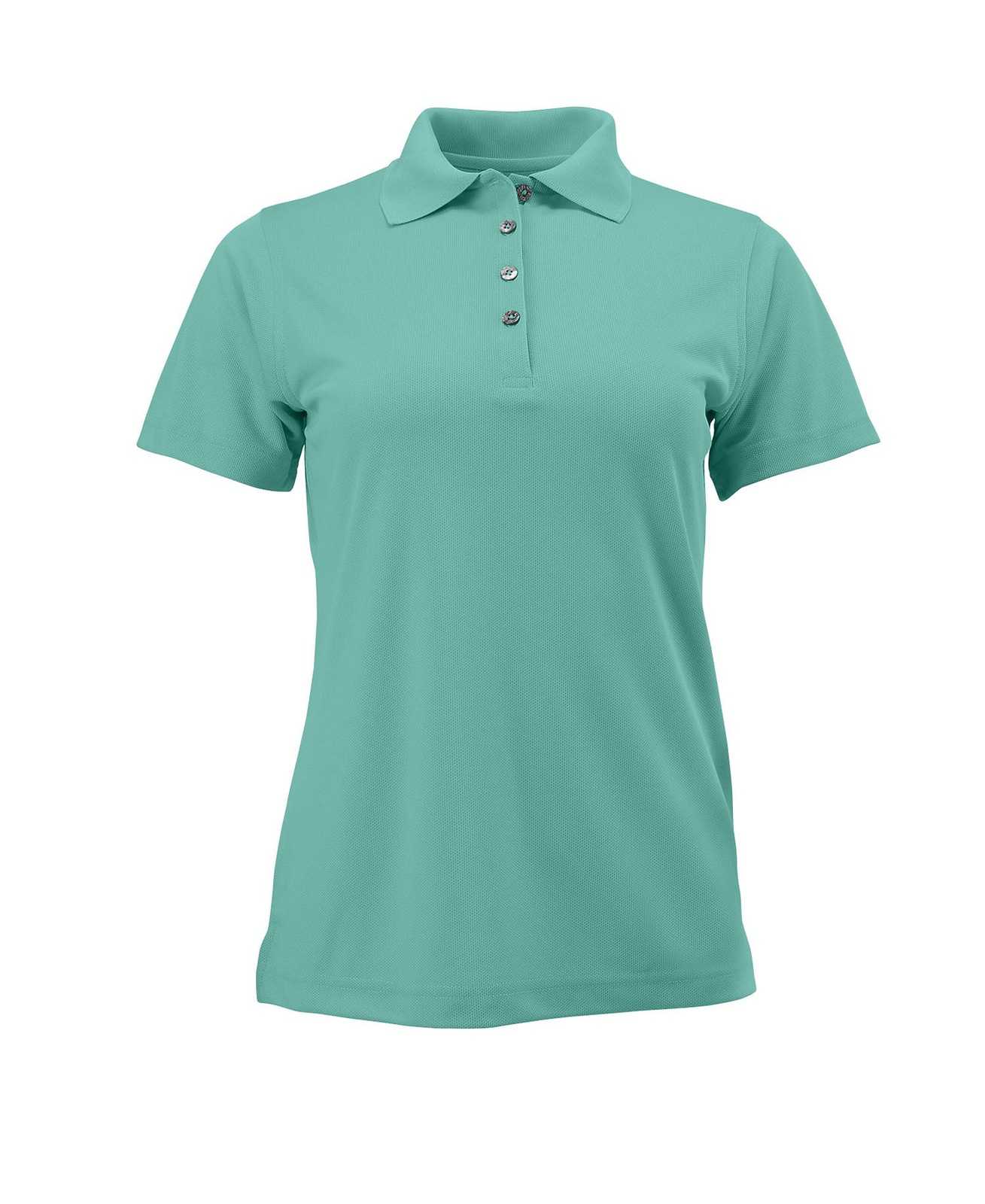 Paragon 104 Ladies Solid Mesh Polo - Sea Green - HIT a Double