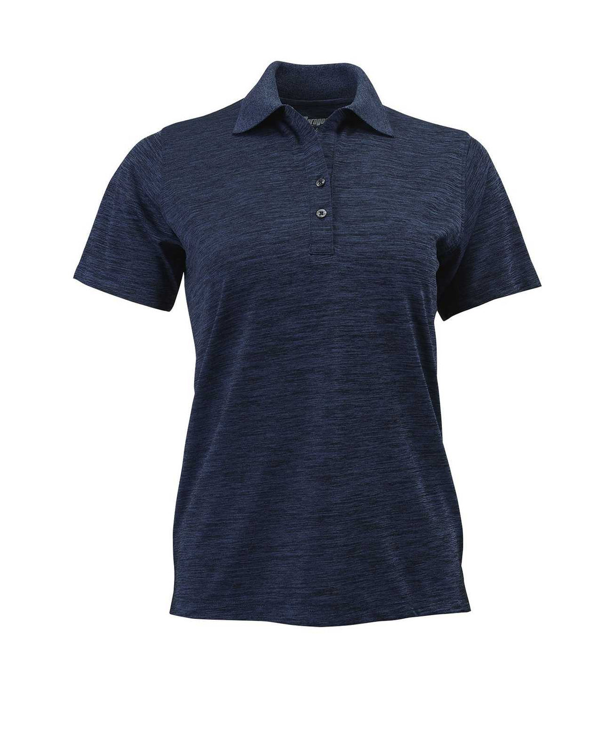 Paragon 131 Ladies Performance Striated Polo - Deep Blue Heather - HIT a Double
