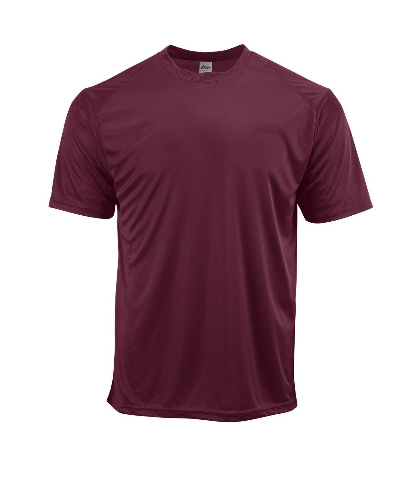 Paragon 200 Adult Performance Tee - Maroon - HIT a Double