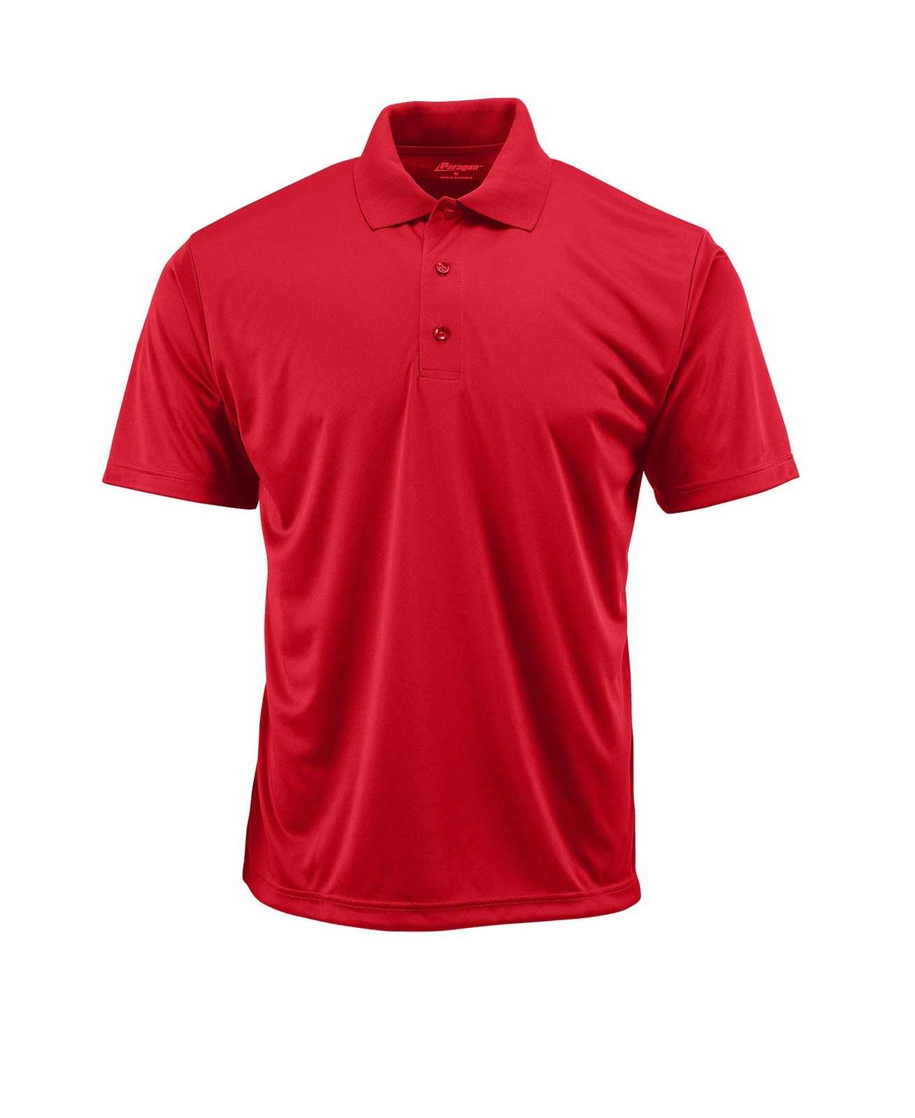 Paragon 500 Adult Performance Polo - Red - HIT a Double