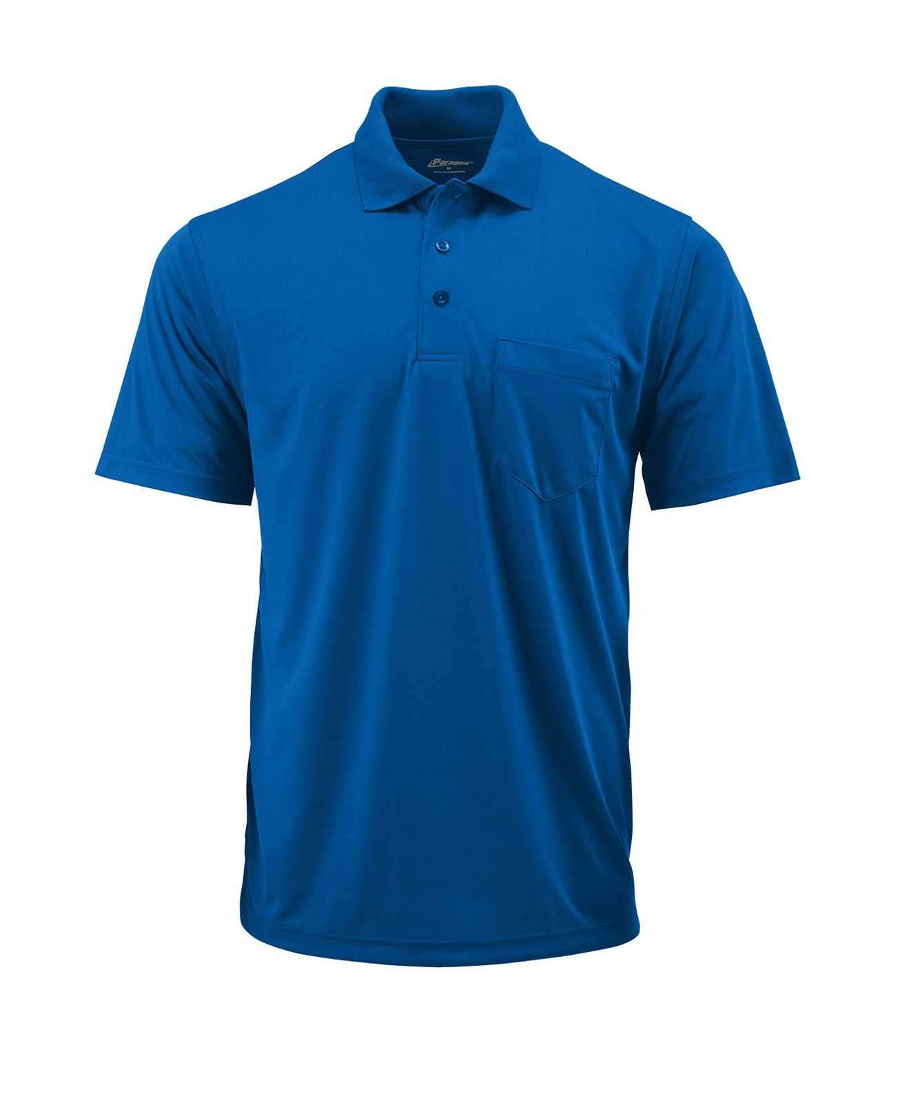 Paragon 4000 Adult Snag-Proof Performance Polo with Pocket - Royal - HIT a Double
