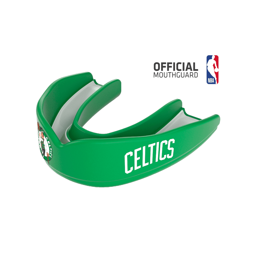 Shock Doctor 8301 SuperFit Basketball NBA Mouthguard Boston Celtics - Green White