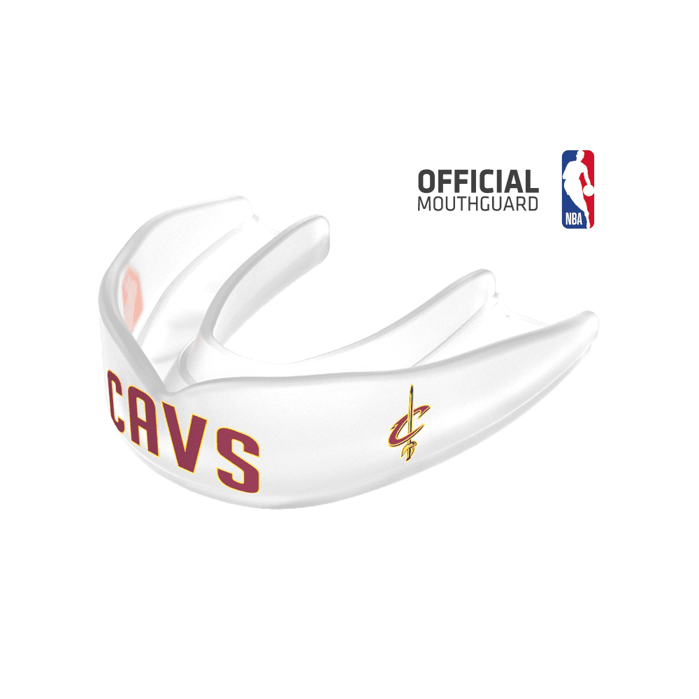 Shock Doctor 8303 SuperFit Basketball NBA Mouthguard Cleveland Cavaliers - Clear