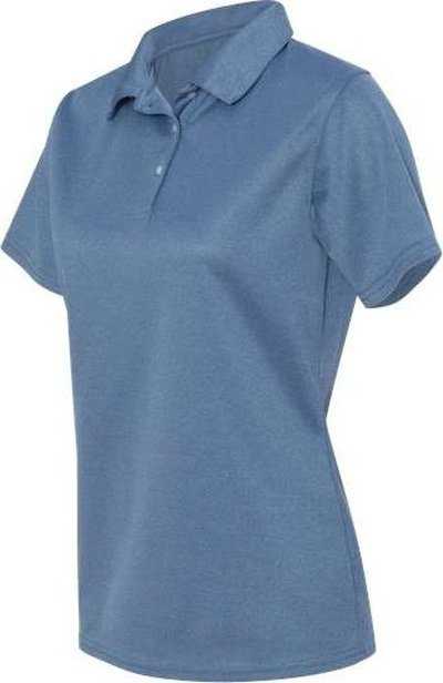 Sierra Pacific 5469 Women&#39;s Moisture Free Mesh Polo - Heathered Blue - HIT a Double - 2