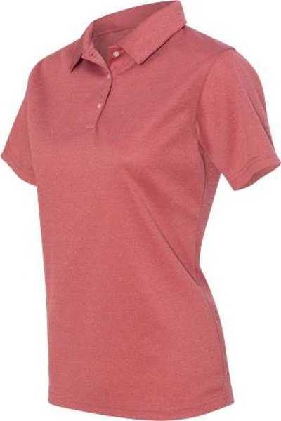 Sierra Pacific 5469 Women&#39;s Moisture Free Mesh Polo - Heathered Red - HIT a Double - 2