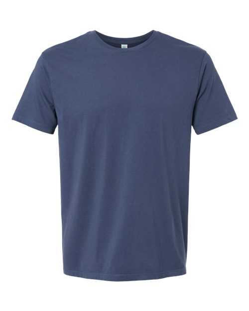 Softshirts 400 Organic T-Shirt - Navy - HIT a Double